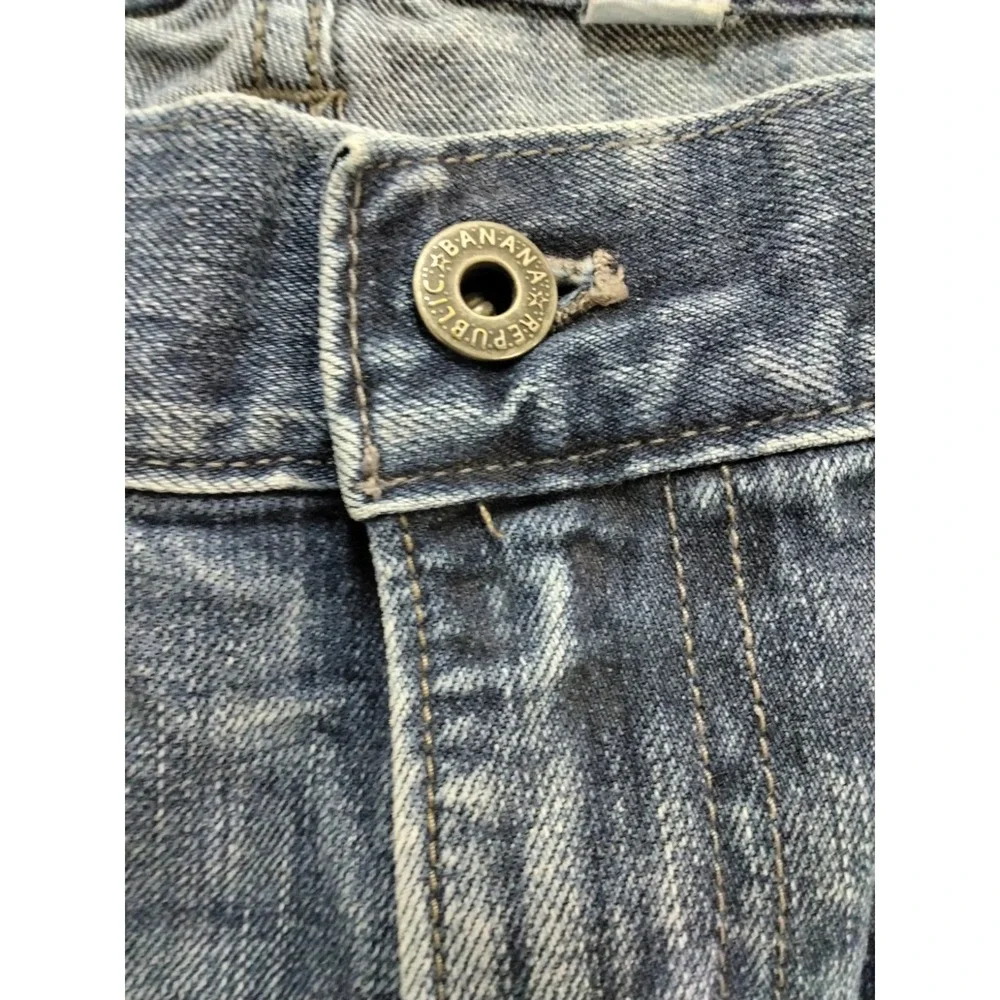 Banana Republic Jeans Mens 35x32 Straight Fit Denim Jeans